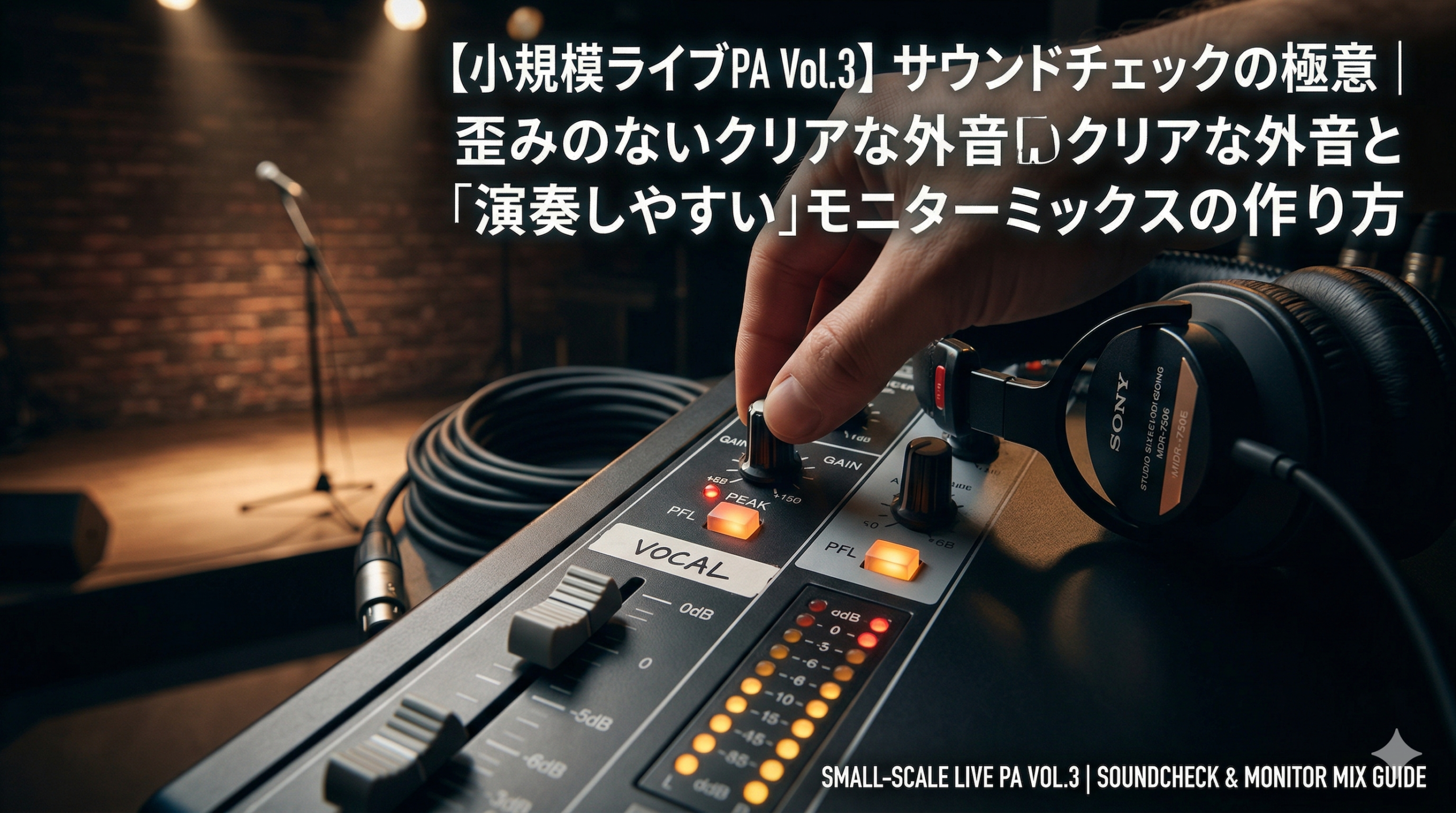 小規模LIVE PA Vol.3