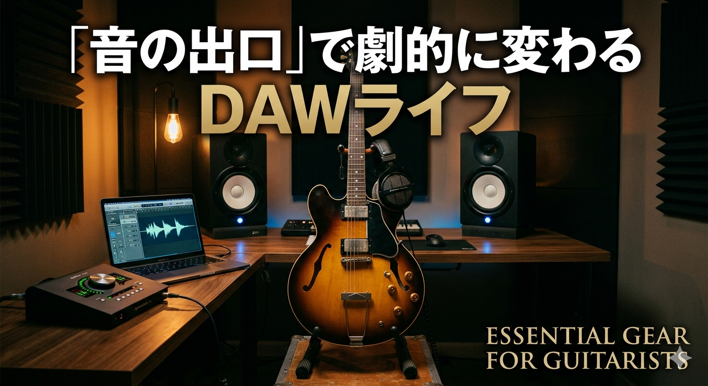 音の出口で劇的に変わるDAWライフ